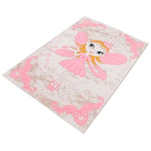 Wellhome 100x150 Cm Wh0962-4 Carpet Rosa