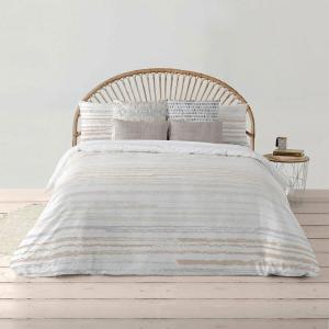 Ripshop Nordic Cotton Oslo Cotton For 260x240 Cm Bed Beige