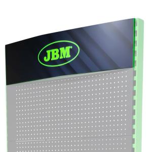 Jbm Header For Tools Display Stand Trasparente