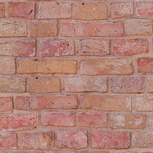 Ich Brick Wallpaper Roll 0.53x10 M Arancione
