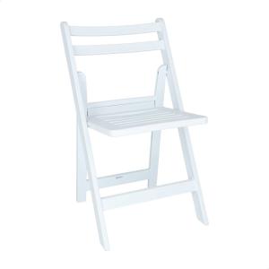 Wellhome Folding Chair 44x39x78.5 Cm Argento