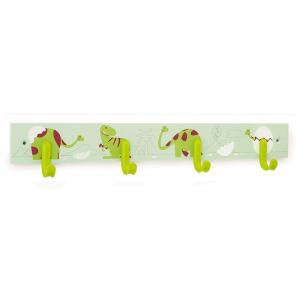 Inofix Children´s Hanger 4 Hooks Verde