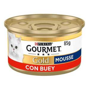 Purina Gourmet Gold Mousse Beef 24x85g Cat Food Oro 24x85g