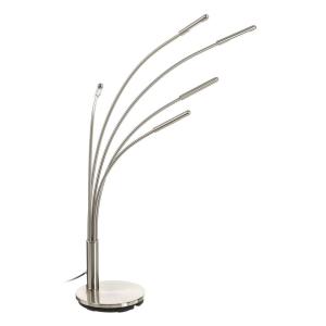 Bigbuy Home S8800069 78x21.5x98 Cm Table Lamp Argento