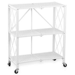 Confortime Shelves 3 Folding Levels 71x34x86 Cm Bianco