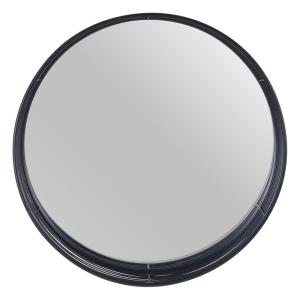 Bigbuy Home Metal 60.5x15.5x60.5 Cm Wall Mirror Nero