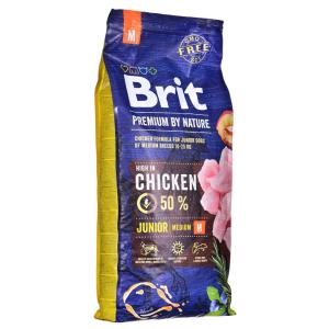 Brit Premium Nature M Junior 15kg Dog Food Multicolor 15kg