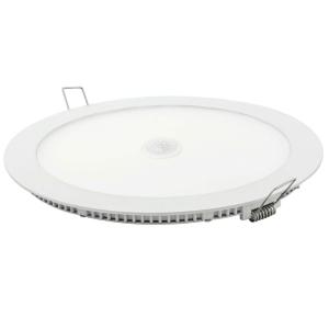 Matel Round Led Downlight Sensor 18w Cold Trasparente