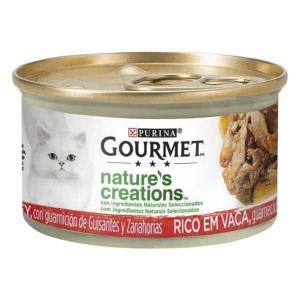 Purina Gourmet Nature Beef 24x85g Cat Food Trasparente 24x8…