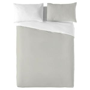 Naturals Bicolor Reversible 280x270 Cm Duvet Cover Bianco,G…