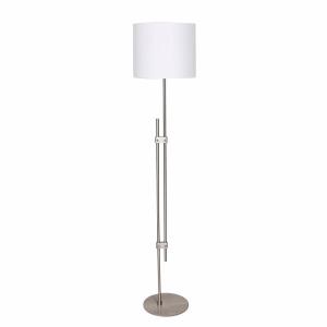 Home Decor Metal 30x30x148 Cm Floor Lamp Argento
