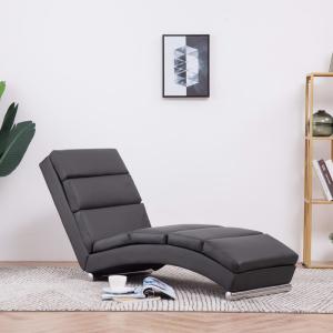 Vidaxl Chaise Longue In Ecopelle