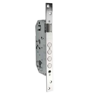 Handlock Inset Lock For Wooden Door Argento