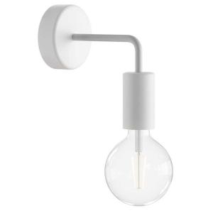 Creative Cables Fermaluce Eiva Elegant L Wall Lamp Bianco