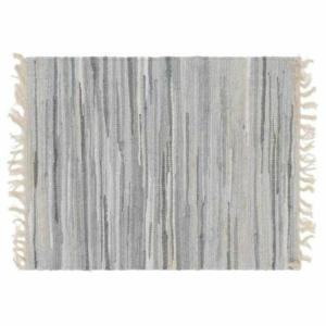 Home Decor Tappeto Indiano In Cotone Pelle 160x230x1 Cm