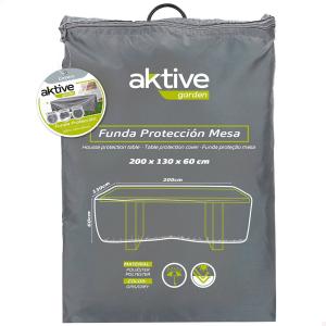 Aktive Table Protection Cover Grigio 200 x 130 x 60 cm