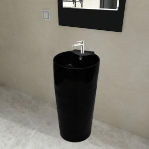 Vidaxl Rubinetto Per Lavabo Da Bagno Con Supporto In Cerami…