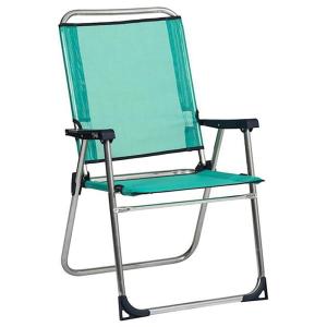 Alco Fixed Aluminum Beach Chair 57x89x60 Cm Verde