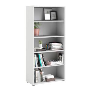 Dmora Libreria Con Quattro Ripiani Colore Bianco Centimetro…