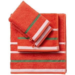 Benetton Bath Towel 4 Units Rosso