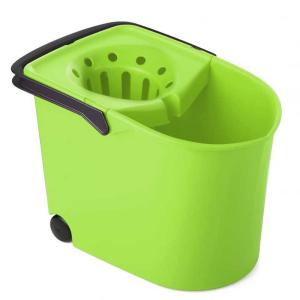 Tatay 13.5l Mop Bucket With Wringer And Wheels Verde