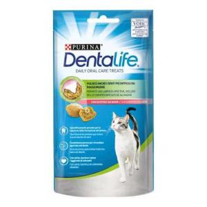 Purina Dentalife Feline Daily Oral Care Salmon Flavor 8x40g…