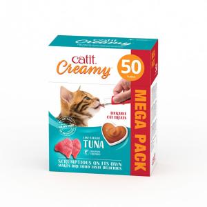 Catit Creamy Tuna Recipe 50 Units Bianco
