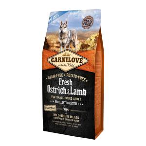 Carnilove Cane Adulto Piccolo Struzzo Agnello Fresco 6kg