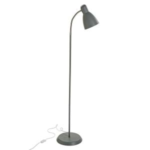 Versa Metal 18x132x33 Cm Floor Lamp Argento