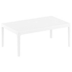 Garbar Sky Lounge 160x60 Cm Garden Table Bianco