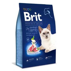 Brit Premium By Nature Sterilized Lamb Adult 8kg Cat Food M…
