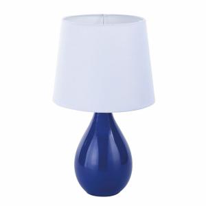 Versa Aveiro Ceramic 20x35x20 Cm Table Lamp Trasparente