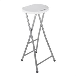 Wellhome High Bar Stool Finished In Metal 31.5x28x70 Cm Arg…