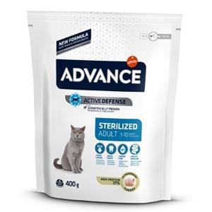 Affinity Advance Feline Adult Sterilized Turkey 400g Cat Fo…