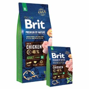 Brit Premium Nature Xl Chicken Salmon 15kg Dog Food Multico…