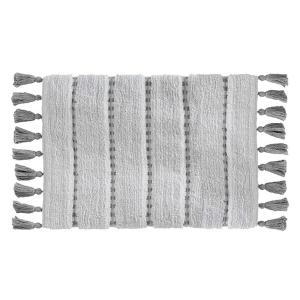 5 Five Pom Pom Bath Mat 50x75 Cm Grigio