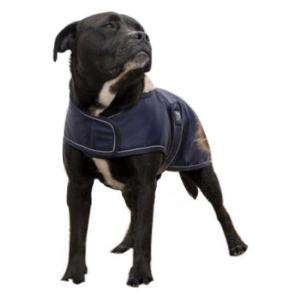 Diego & Louna Teddy Nylon Dog Jacket Nero 31 cm
