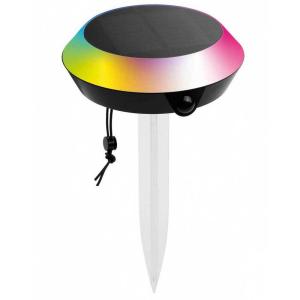 Muvit Io Smart Wireless Mesh Solar Garden Light Nero