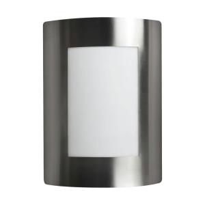 Matel Outdoor Wall Light Stainless Steel E27 Ip44 Smooth Ar…