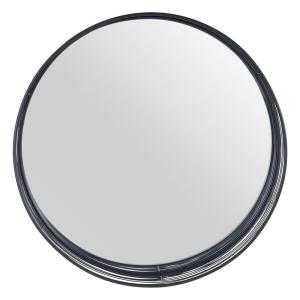 Bigbuy Home Metal 81x15.5x81 Cm Wall Mirror Nero