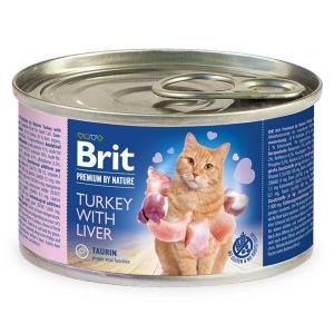 Brit Premium By Nature Turkey With Liver 200g Wet Cat Food…