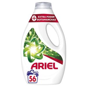 Ariel Extra Liquid Detergent Power 56 Washes Trasparente