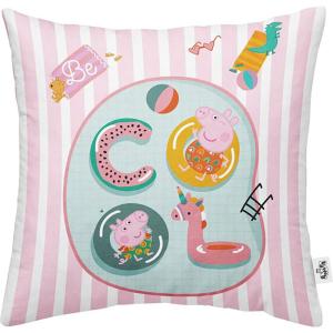 Play Fabrics Cotton Cushion Cover 45x45 Cm Cool 1 B Rosa