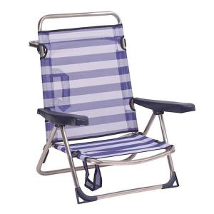 Alco Multiple Aluminum Beach Bed With Handle And Folding Re…