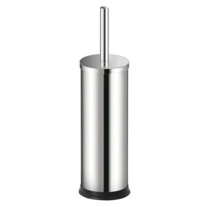 Artic Stainless Steel Floor Toilet Brush Holder Argento