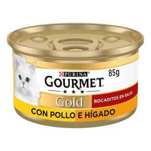 Purina Gourmet Gold Bocaditos In Chicken Liver Sauce 24x85g…
