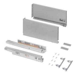 Emuca Vertex 40kg 178x400 Mm Outer Drawer Trasparente