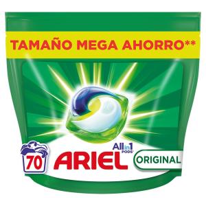 Ariel Pods 3 In 1 Regular 70 Washing Detergent Trasparente