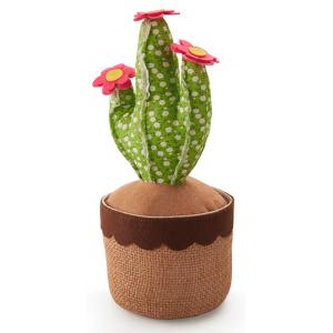 Inofix Cactus Textile Door Stop 1kg Marrone