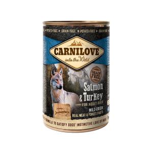 Carnilove Cane Adulto Salmone Tacchino Scatola 6x400g